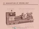 Mazak Rex Yamazaki 24 30 Lathe Operations Parts List Manual